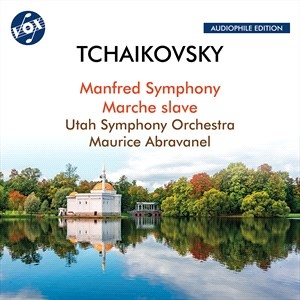 Tchaikovsky Pyotr Ilyich - Manfred Symphony Marche Slave i gruppen Externt_Lager / Naxoslager hos Bengans Skivbutik AB (4310110)