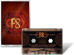 Five Finger Death Punch - F8 (Smoke Color Cassette) i gruppen  hos Bengans Skivbutik AB (4310904)