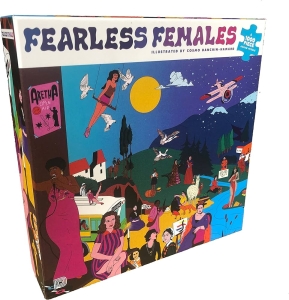 Fearless Females: A 1000 Piece Jigsaw Pu i gruppen CDON - Exporterade Artiklar_Manuellt / Merch_CDON_exporterade hos Bengans Skivbutik AB (4311436)