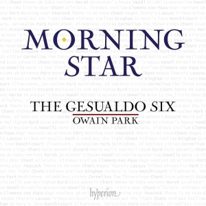 The Gesualdo Six / Owain Park - Morning Star i gruppen Externt_Lager / Naxoslager hos Bengans Skivbutik AB (4311580)