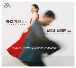 Yang Mi-Sa / Adam Laloum - Poulenc, Prokofiev,  Stravinsky, Debussy i gruppen CD / Övrigt hos Bengans Skivbutik AB (4311615)