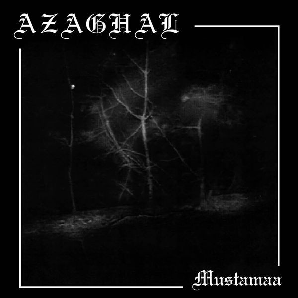 Azaghal - MUSTAMAA i gruppen CD / Hårdrock/ Heavy metal hos Bengans Skivbutik AB (4312383)