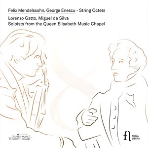 Enescu George Mendelssohn Felix - Mendelssohn & Enescu: String Octets i gruppen Externt_Lager / Naxoslager hos Bengans Skivbutik AB (4312420)