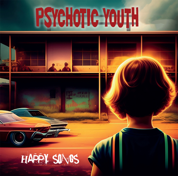 Psychotic Youth – Happy Songs (Clear Orange Vinyl LP) i gruppen VINYL / Pop hos Bengans Skivbutik AB (4312531)