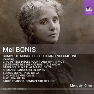 Bonis Melanie - Complete Music For Solo Piano, Vol. i gruppen Externt_Lager / Naxoslager hos Bengans Skivbutik AB (4312622)