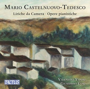 Castelnuovo-Tedesco Mario - Liriche Da Camera Opere Pianistich i gruppen Externt_Lager / Naxoslager hos Bengans Skivbutik AB (4312629)