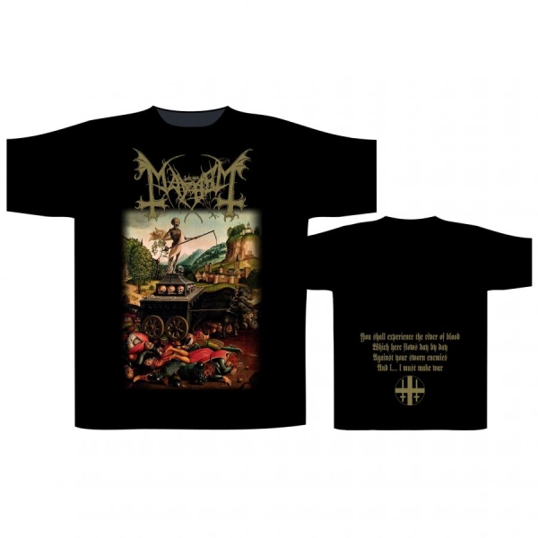 Mayhem - T/S River Of Blood (L) i gruppen MERCHANDISE / T-shirt / Hårdrock hos Bengans Skivbutik AB (4313273)