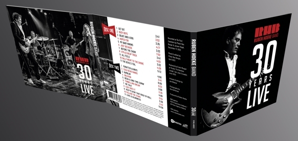 Hoeke Ruben -Band- - Thirty Years Live i gruppen CD / Toppsäljare hos Bengans Skivbutik AB (4313418)