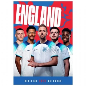 England - England Men Football 2023 A3 Calendar i gruppen CDON - Exporterade Artiklar_Manuellt / Merch_CDON_exporterade hos Bengans Skivbutik AB (4313903)