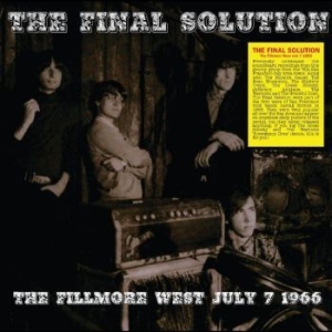 Final Solution - The Fillmore West July 7 1966 i gruppen VINYL / Rock hos Bengans Skivbutik AB (4314312)