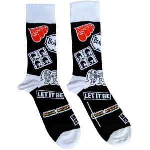 The Beatles - Icons Uni Bl Socks (Eu 40-45) i gruppen MERCHANDISE /  /  hos Bengans Skivbutik AB (4314441)