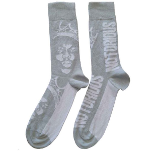Biggie Smalls - Crown Monochrome Uni Socks (Eu 40-45) i gruppen MERCHANDISE /  /  hos Bengans Skivbutik AB (4314448)