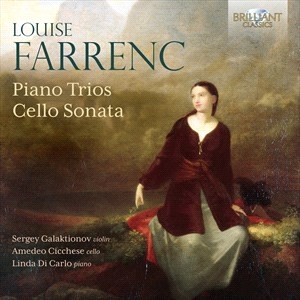 Farrenc Louise - Piano Trios Cello Sonata i gruppen Externt_Lager / Naxoslager hos Bengans Skivbutik AB (4314582)