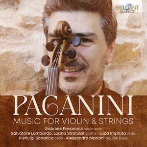 Paganini Niccolo - Music For Violin & Strings i gruppen Externt_Lager / Naxoslager hos Bengans Skivbutik AB (4314583)