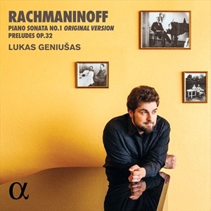 Rachmaninoff Sergei - Piano Sonata No. 1 (Original Versio i gruppen Externt_Lager / Naxoslager hos Bengans Skivbutik AB (4314601)