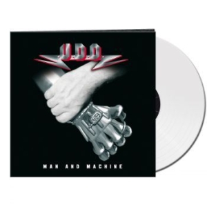 U.D.O. - Man And Machine (White Vinyl Lp) i gruppen VINYL / Hårdrock hos Bengans Skivbutik AB (4314779)