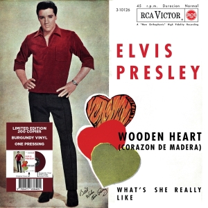 Elvis Presley - Wooden Heart i gruppen VINYL / Pop-Rock hos Bengans Skivbutik AB (4315482)