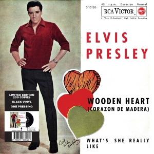 Elvis Presley - Wooden Heart i gruppen VINYL / Pop-Rock hos Bengans Skivbutik AB (4315484)