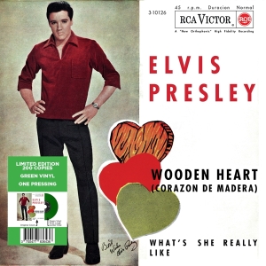 Elvis Presley - Wooden Heart i gruppen VINYL / Pop-Rock hos Bengans Skivbutik AB (4315485)
