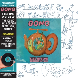 Gong - Live In Lyon 1972 i gruppen CD / Pop-Rock hos Bengans Skivbutik AB (4315490)