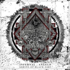 Infernal Angels - Shrine Of Black Fire (Splatter Viny i gruppen VINYL / Hårdrock hos Bengans Skivbutik AB (4315592)