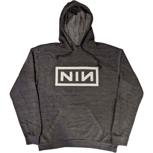Nine Inch Nails - Classic Logo (Grey) Uni Pullover Hoodie i gruppen ÖVRIGT / Övrigt / aub hos Bengans Skivbutik AB (4320841)