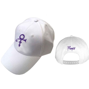 Prince - Purple Symbol Wht Baseball C i gruppen MERCHANDISE / Keps / RnB-Soul hos Bengans Skivbutik AB (4321881)