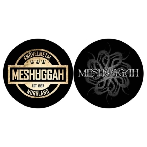 Meshuggah - Crest/Spine Slipmat Pair i gruppen MERCHANDISE / Merch / Hårdrock hos Bengans Skivbutik AB (4321923)