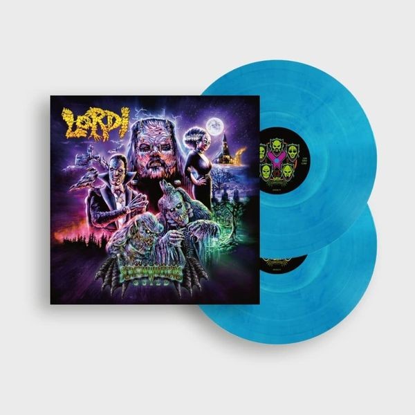 Lordi - Screem Writers Guild (Transparent + Blue marbled) i gruppen VINYL / Rock hos Bengans Skivbutik AB (4322428)
