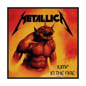 Metallica - Jump In The Fire Standard Patch i gruppen MERCHANDISE / Tygmärke / Hårdrock hos Bengans Skivbutik AB (4324167)