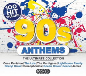 Various artists - 90s Anthems (5CD) i gruppen ÖVRIGT / 10399 hos Bengans Skivbutik AB (4324557)