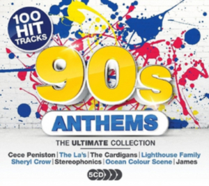 Various artists - 90s Anthems (5CD) i gruppen ÖVRIGT / -Start BW hos Bengans Skivbutik AB (4324557)