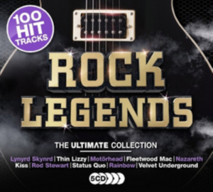 Various artists - Rock Legends (5CD) i gruppen CD / Hårdrock/ Heavy metal hos Bengans Skivbutik AB (4324566)