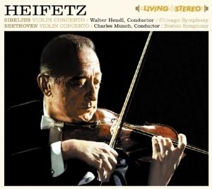 Heifetz Jascha - Violin Concerto - Sibelius Beethoven i gruppen CD / Klassiskt hos Bengans Skivbutik AB (4330260)