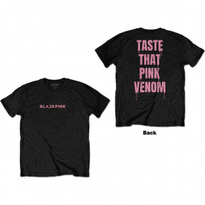 BlackPink - BlackPink Unisex T-Shirt: Taste That (Ba i gruppen ÖVRIGT / BW-T-shirts hos Bengans Skivbutik AB (4331288r)