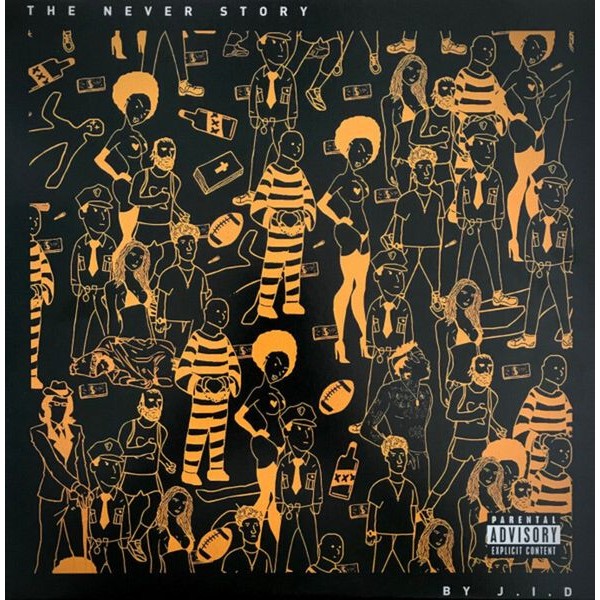 Jid - The Never Story i gruppen VINYL / Hip Hop hos Bengans Skivbutik AB (4336860)