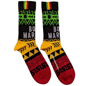 Bob Marley - Press Play Uni Bl Socks (Eu 40-45) i gruppen MERCHANDISE / / hos Bengans Skivbutik AB (4338966)