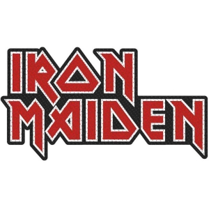 Iron Maiden - Logo Cut Out Retail Packaged Patch i gruppen MERCHANDISE / Merch / Hårdrock hos Bengans Skivbutik AB (4340425)