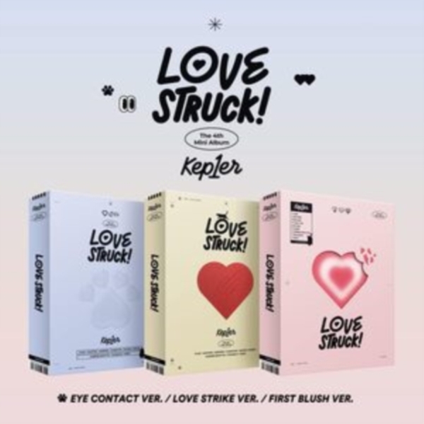 Kep1er - 4th Mini (LOVESTRUCK!) (FIRST BLUSH ver. i gruppen CD / K-Pop hos Bengans Skivbutik AB (4342621)