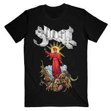 Ghost - Ghost Unisex T-Shirt: Plague Bringer (bl i gruppen ÖVRIGT / BW-T-shirts hos Bengans Skivbutik AB (4355487)