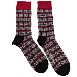 Run Dmc - All Over Logo Uni Bl Socks (Eu 40-45) i gruppen MERCHANDISE /  /  hos Bengans Skivbutik AB (4359308)