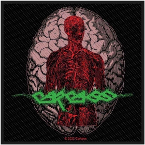 Carcass - Cabeza Standard Patch i gruppen MERCHANDISE / Tygmärke / Hårdrock hos Bengans Skivbutik AB (4359316)