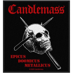Candlemass - Epicus Doomicus Metallicus Standard Patc i gruppen MERCHANDISE / Merch / Hårdrock hos Bengans Skivbutik AB (4359318)