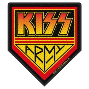 Kiss - Kiss Army Standard Patch i gruppen MERCHANDISE / Tygmärke / Hårdrock hos Bengans Skivbutik AB (4359321)