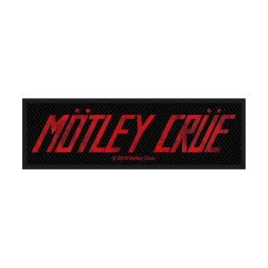 Motley Crue - Logo Standard Patch i gruppen ÖVRIGT / Merchandise hos Bengans Skivbutik AB (4359344)