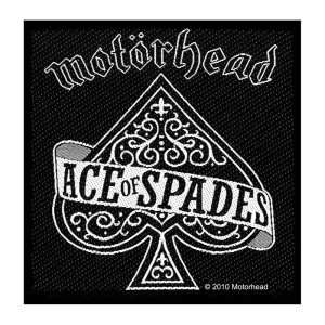 Motorhead - Ace Of Spades Standard Patch i gruppen MERCHANDISE / Tygmärke / Hårdrock hos Bengans Skivbutik AB (4359363)