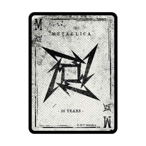 Metallica - Dealer Standard Patch i gruppen MERCHANDISE / Merch / Hårdrock hos Bengans Skivbutik AB (4359375)
