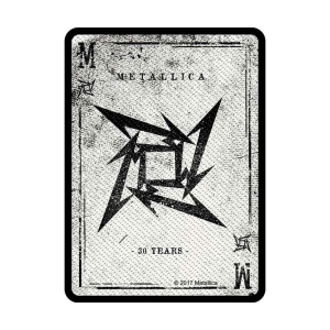 Metallica - Dealer Standard Patch i gruppen MERCHANDISE / Tygmärke / Hårdrock hos Bengans Skivbutik AB (4359375)