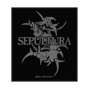 Sepultura - Logo Standard Patch i gruppen MERCHANDISE / Merch / Hårdrock hos Bengans Skivbutik AB (4359379)