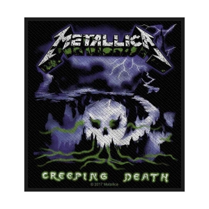 Metallica - Creeping Death Standard Patch i gruppen MERCHANDISE / Tygmärke / Hårdrock hos Bengans Skivbutik AB (4359387)